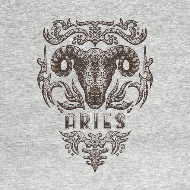 Aries Zodiac Sign by Utopia Shop